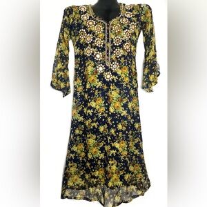 Woman’s Floral Embellished Tunic dress/kurti